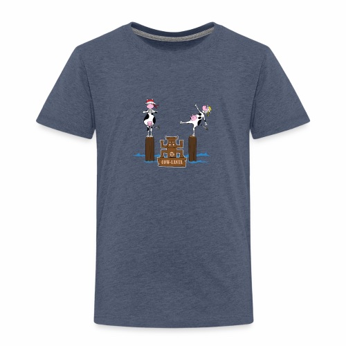 COW-LANTA ! (vache, aventure, jeux, télévision) - T-shirt Premium Enfant