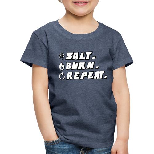 Salt Burn Repeat Supernatural Comic T-Shirt - Kinder Premium T-Shirt