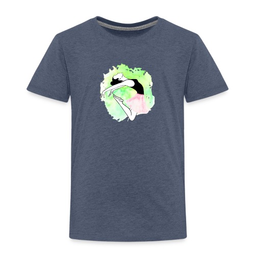 DanceART mit Aquarellfarbtupfer - Kinder Premium T-Shirt