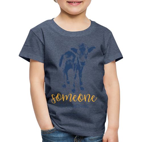 LEVI someone blau-gelb - Kinder Premium T-Shirt