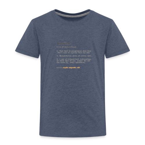 Algorithm - Kids' Premium T-Shirt
