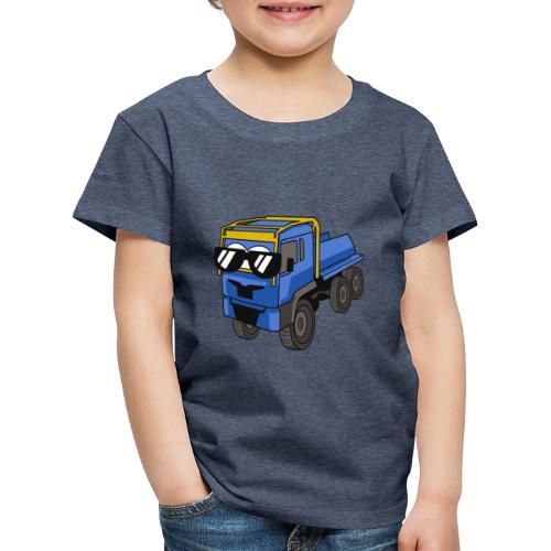 TRIAL TRUCK 6X6 MIT SONNENBRILLE IM SPIEGEL DESIGN - Kinder Premium T-Shirt