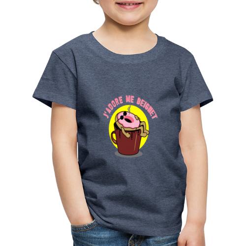 J'ADORE ME BEIGNET ! (café) - T-shirt Premium Enfant