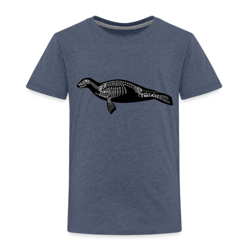 Robben luuranko - Lasten premium t-paita