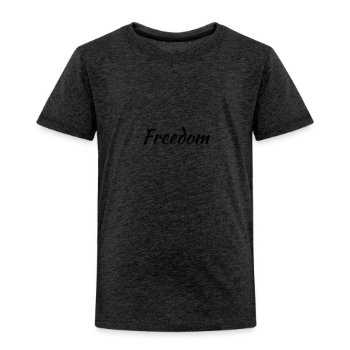 Freedom black - Premium-T-shirt barn