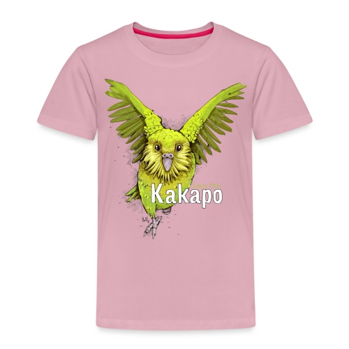 Kakapo - The Parrot from New Zealand - Kids' Premium T-Shirt