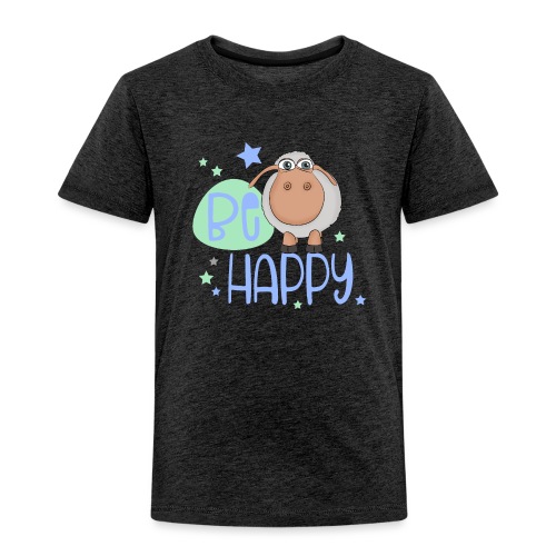Be happy Schaf - Glückliches Schaf - Glücksschaf - Kinder Premium T-Shirt