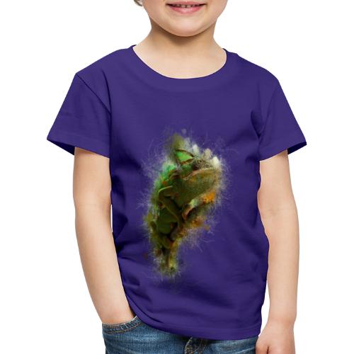 Caméléon peinture watercolor t-shirt chic et choc - T-shirt Premium Enfant