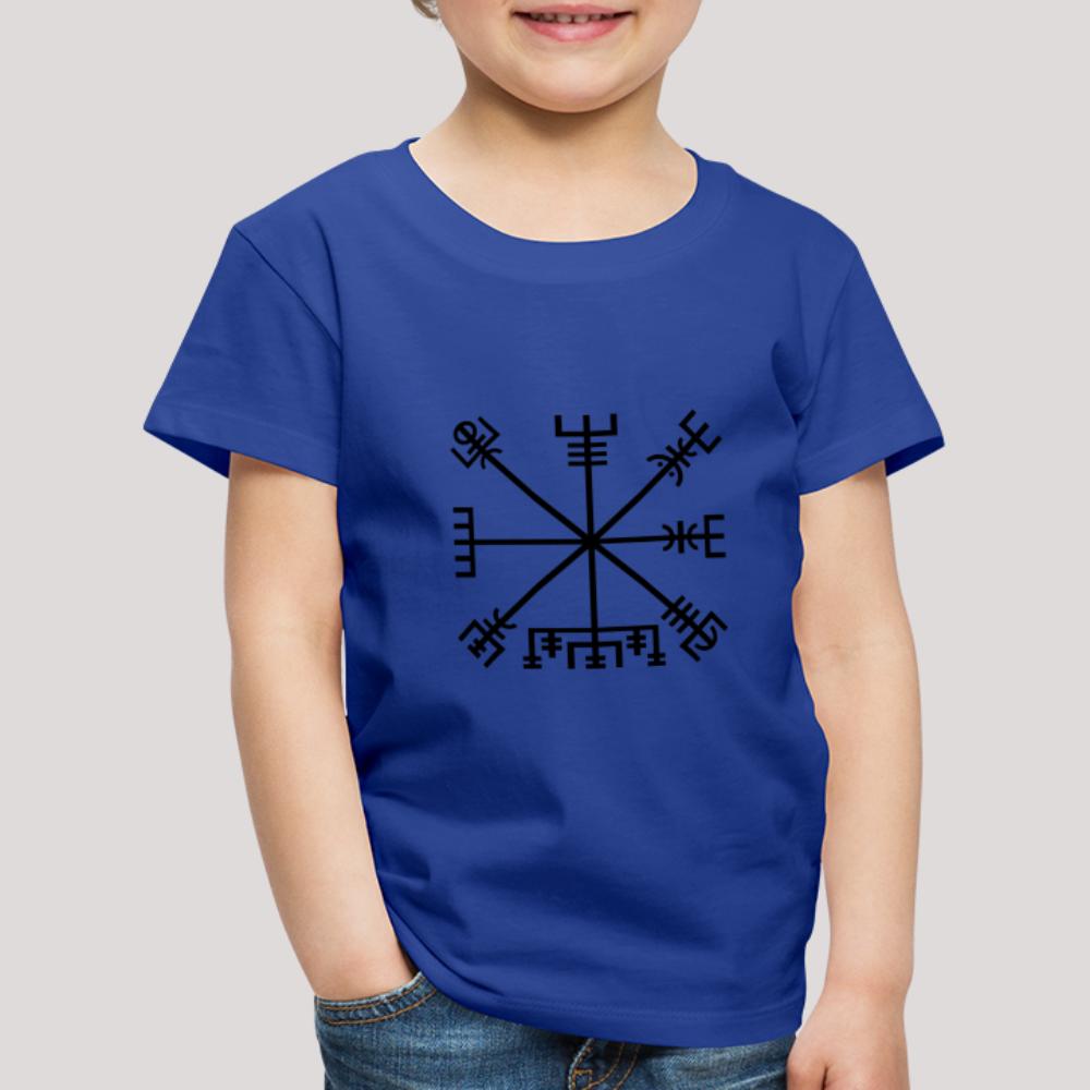 Vegvisir - Kinder Premium T-Shirt Königsblau