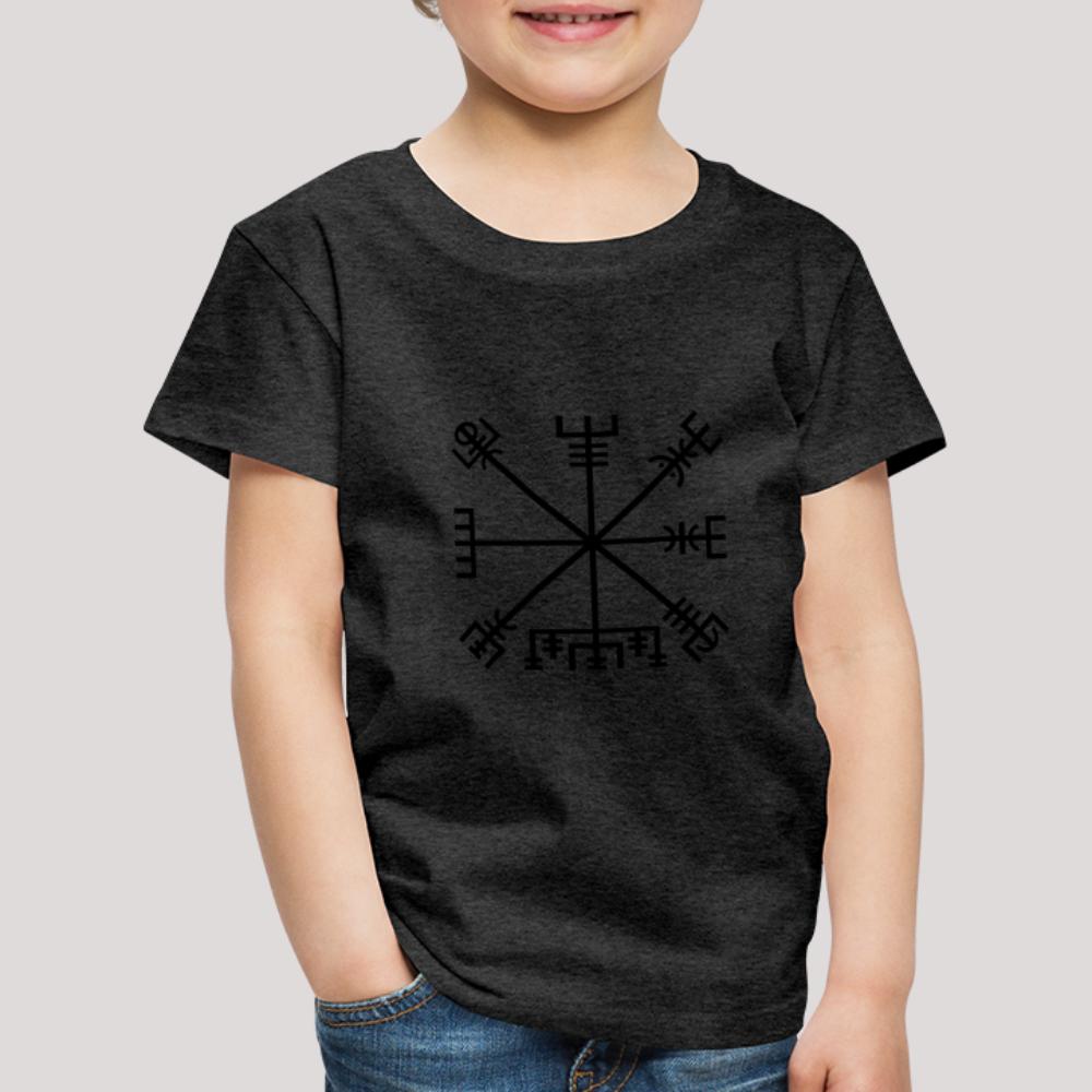 Vegvisir - Kinder Premium T-Shirt Anthrazit