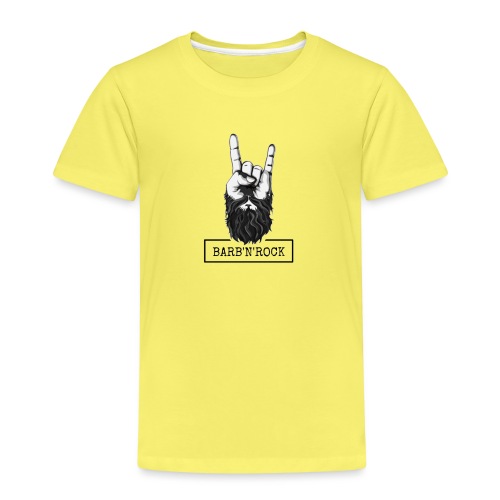 patch barb n rock transpa - Kids' Premium T-Shirt