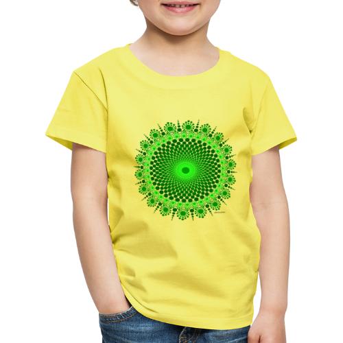 Verde psichedelico - Maglietta Premium per bambini