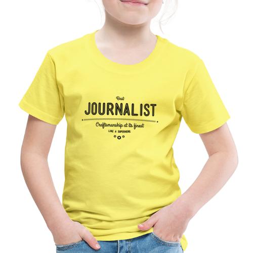 Bester Journalist - wie ein Superheld - Kinder Premium T-Shirt
