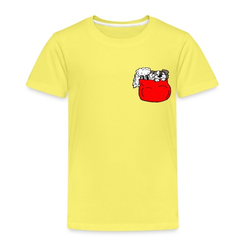 Taschenhunde rot - Kinder Premium T-Shirt