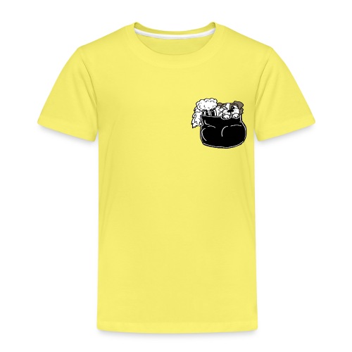 Taschenhunde schwarz - Kinder Premium T-Shirt