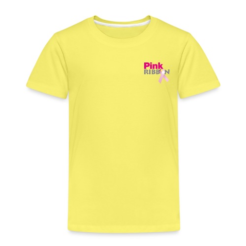 Pink Ribbon Logo - Kinderen Premium T-shirt