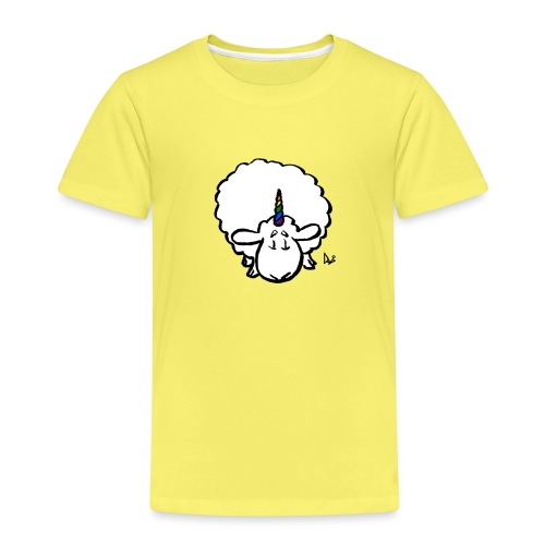 Ewenicorn - det är ett regnbågens enhörningsfår! - Premium-T-shirt barn