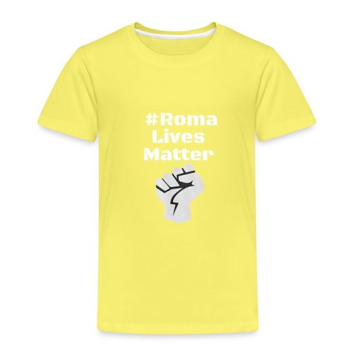 Fist Roma Lives Matter - Kinder Premium T-Shirt