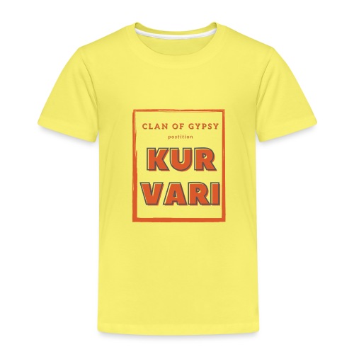 Clan of Gypsy - Position - Kurvari - Kinder Premium T-Shirt