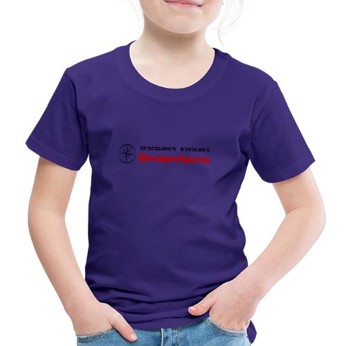 Koordinaten Bremerhaven 2 - Kinder Premium T-Shirt