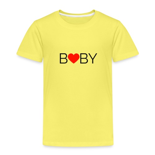 Baby: Ik hou van Baby design. Ideaal Babykado - Kinderen Premium T-shirt
