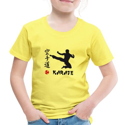 Karate schwarz - Kinder Premium T-Shirt