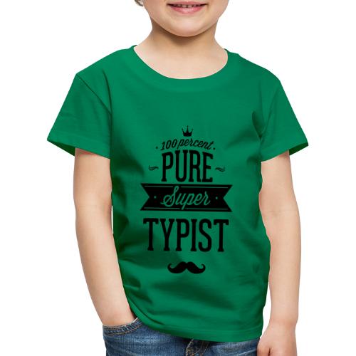 Zu 100% super Schreibkraft - Kinder Premium T-Shirt