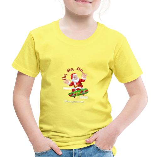 Skeitti Pukin Joulutervehdys -Rauhallista Joulua - Lasten premium t-paita