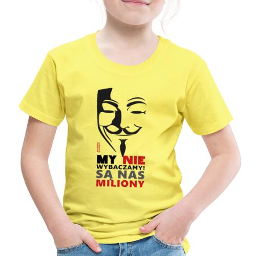 Są Nas MILIONY - kolejny motyw Akademia Wywiadu™ - Koszulka dziecięca Premium
