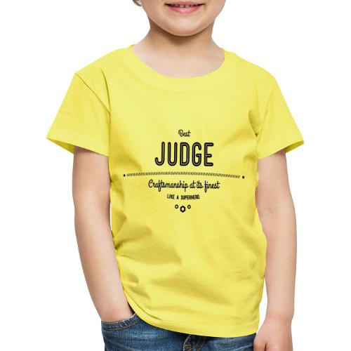 Bester Richter - wie ein Superheld - Kinder Premium T-Shirt