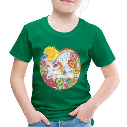 RegenBogenEinhorn - Kinder Premium T-Shirt