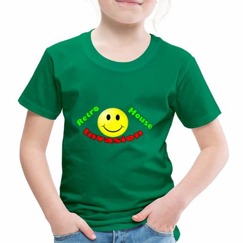 Retro House Invasion - Kinderen Premium T-shirt