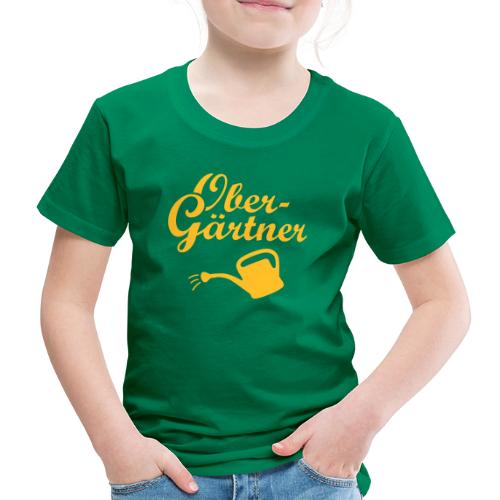 Garten Gärtner - Obergärtner mit Gießkanne - Kinder Premium T-Shirt