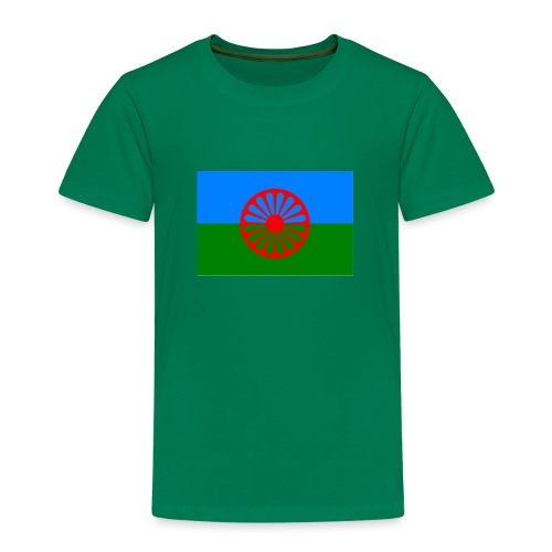 Roma Nation Flag -Big - Kinder Premium T-Shirt