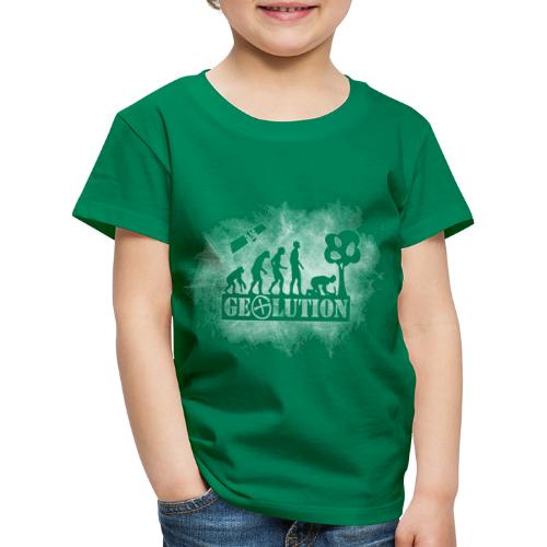 Geolution-light-grunge - Kinder Premium T-Shirt