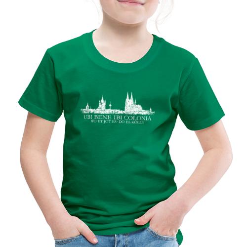 UBI BENE IBI COLONIA Kölnerer Skyline von Köln - Kinder Premium T-Shirt
