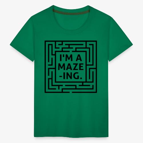 A maze -ING. Die Ingenieurs-Persönlichkeit. - Kinder Premium T-Shirt