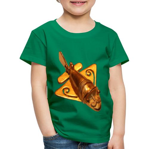 Goldflieger 1 - Ein Jahrtausende altes Flugzeug? - Kinder Premium T-Shirt