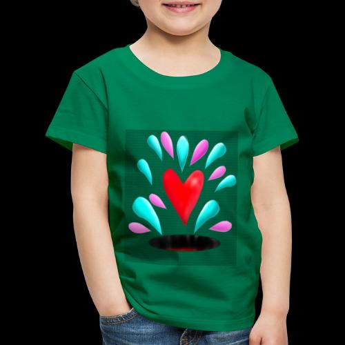 corazon 45 - Camiseta premium niño