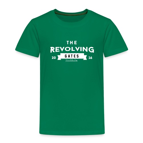 Rock n roll t-shirt by the Revolving Gates - Kids' Premium T-Shirt
