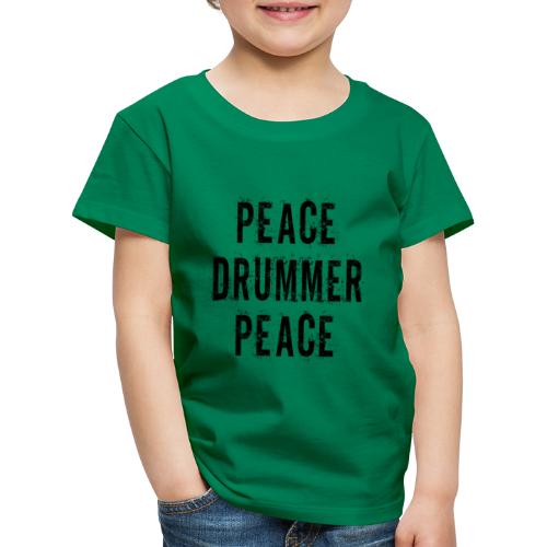 peace drummer peace - Kinder Premium T-Shirt
