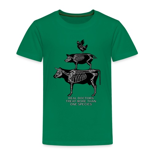 Ekte leger ... store dyr - Premium T-skjorte for barn