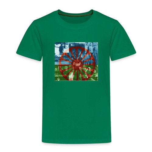 Roma Nation Flagg Art - Kinder Premium T-Shirt
