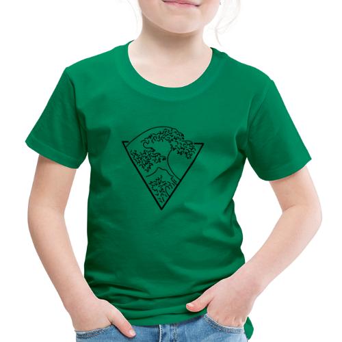 The Great Wave - Kinder Premium T-Shirt