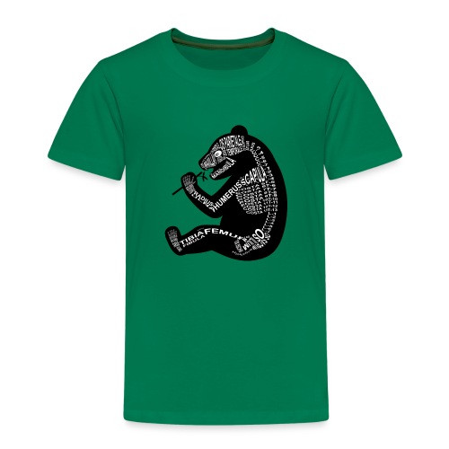 Pandaskelett - Premium-T-shirt barn