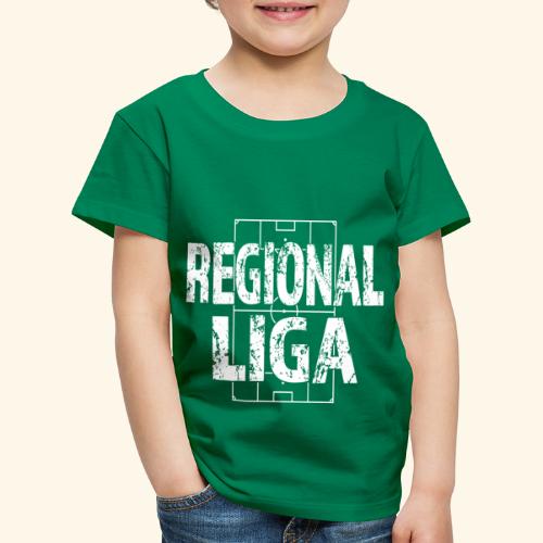 REGIONALLIGA im Fußballfeld - Kinder Premium T-Shirt