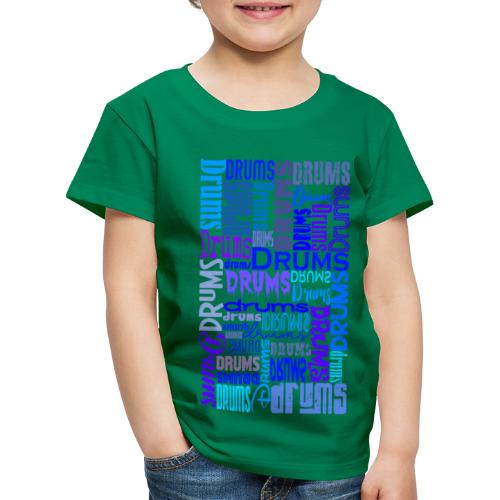Drums Schlagzeug Percussion - Kinder Premium T-Shirt