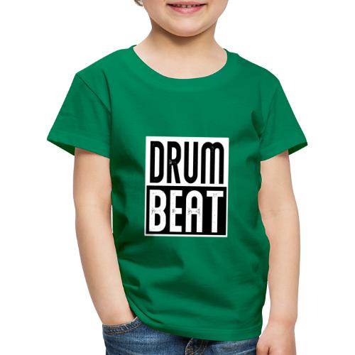 Drum Beat Schlagzeug Percussion - Kinder Premium T-Shirt