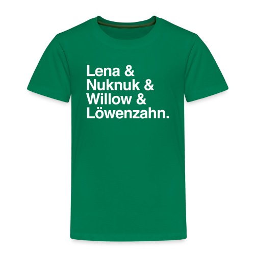 Lena Eichhorn - Namen 1 - Kinder Premium T-Shirt