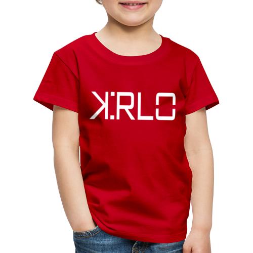 Kirlo Logo Blanco - Camiseta premium niño